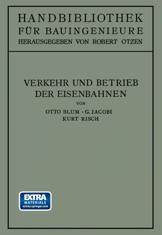 Cover-Bild Verkehr und Betrieb der Eisenbahnen