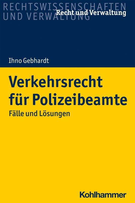 Cover-Bild Verkehrsrecht für Polizeibeamte