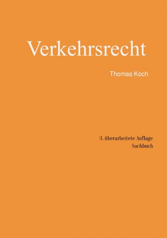 Cover-Bild Verkehrsrecht