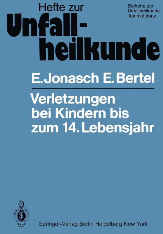 Cover-Bild Verletzungen bei Kindern bis zum 14. Lebensjahr