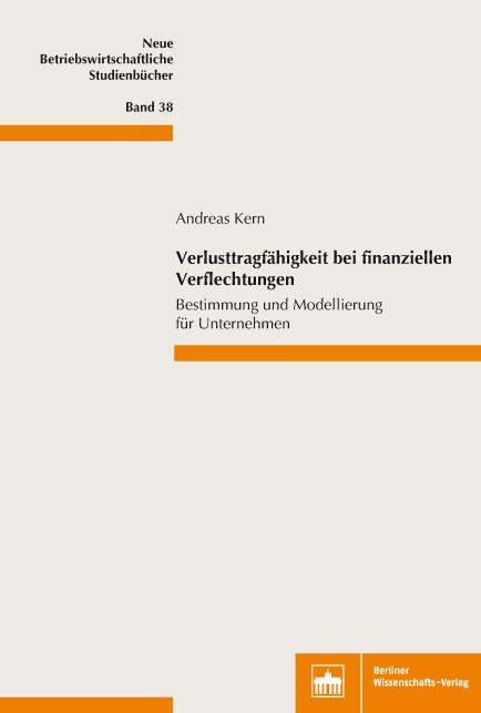 Cover-Bild Verlusttragfähigkeit bei finanziellen Verflechtungen