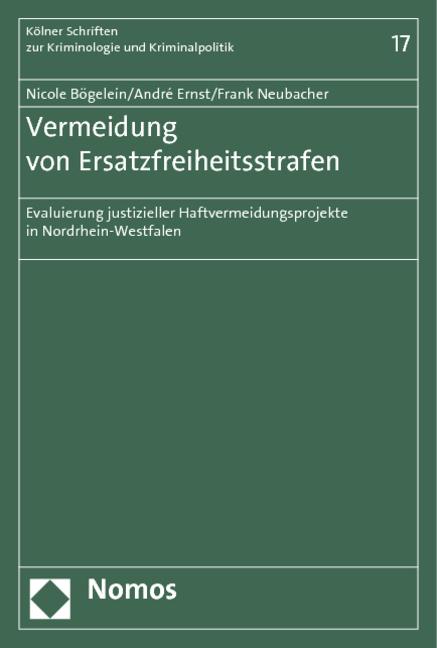 Cover-Bild Vermeidung von Ersatzfreiheitsstrafen