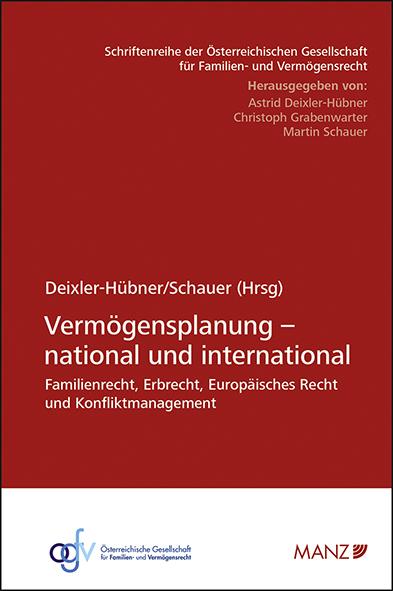 Cover-Bild Vermögensplanung - national und international