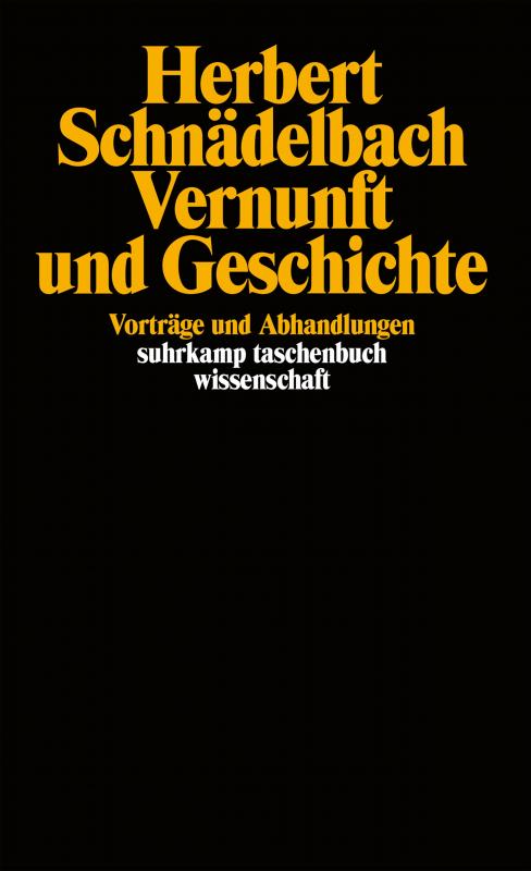 Cover-Bild Vernunft und Geschichte