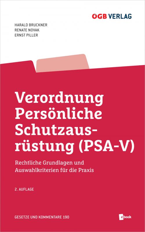 Cover-Bild Verordnung Persönliche Schutzausrüstung (PSA-V)