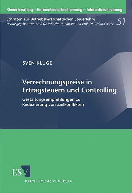 Cover-Bild Verrechnungspreise in Ertragsteuern und Controlling