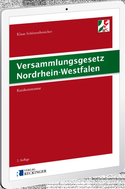 Cover-Bild Versammlungsgesetz Nordrhein-Westfalen - Digital