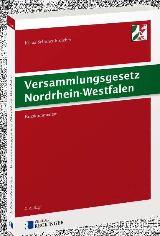 Cover-Bild Versammlungsgesetz Nordrhein-Westfalen