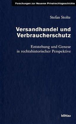 Cover-Bild Versandhandel und Verbraucherschutz