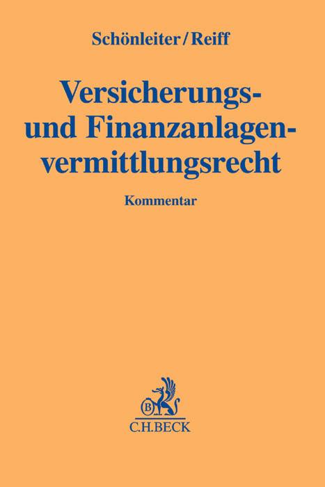 Cover-Bild Versicherungs- und Finanzanlagenvermittlungsrecht