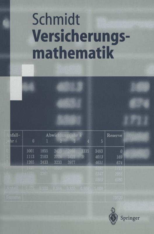 Cover-Bild Versicherungsmathematik