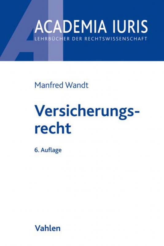 Cover-Bild Versicherungsrecht