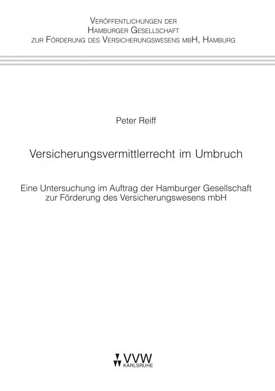 Cover-Bild Versicherungsvermittlerrecht im Umbruch