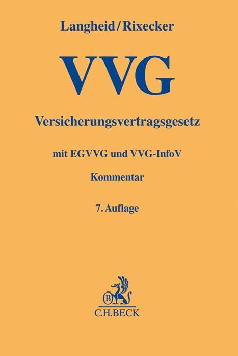 Cover-Bild Versicherungsvertragsgesetz