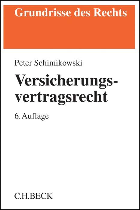 Cover-Bild Versicherungsvertragsrecht