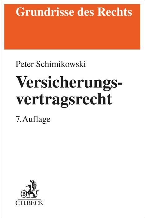 Cover-Bild Versicherungsvertragsrecht