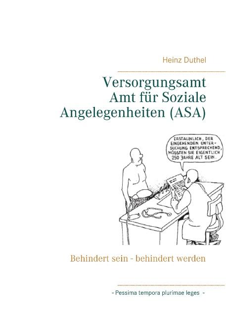 Cover-Bild Versorgungsamt - Amt für Soziale Angelegenheiten (ASA)