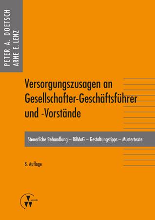 Cover-Bild Versorgungszusagen an Gesellschafter-Geschäftsführer und -Vorstände