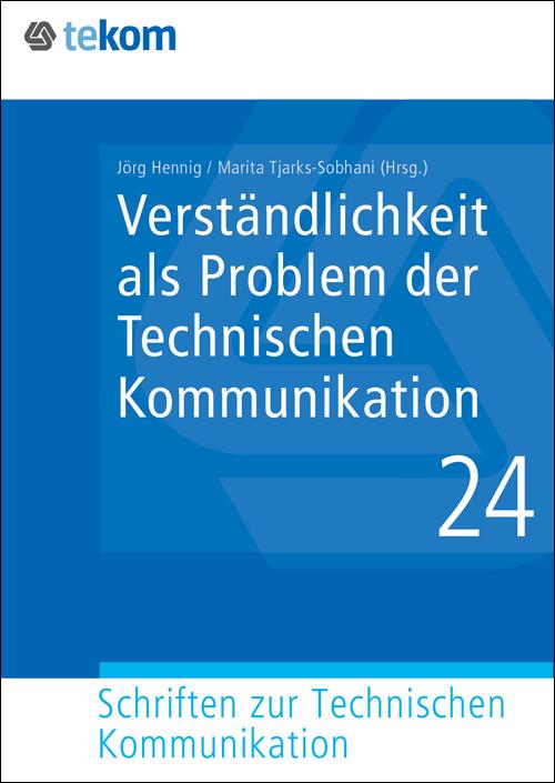 Cover-Bild Verständlichkeit als Problem der Technischen Kommunikation