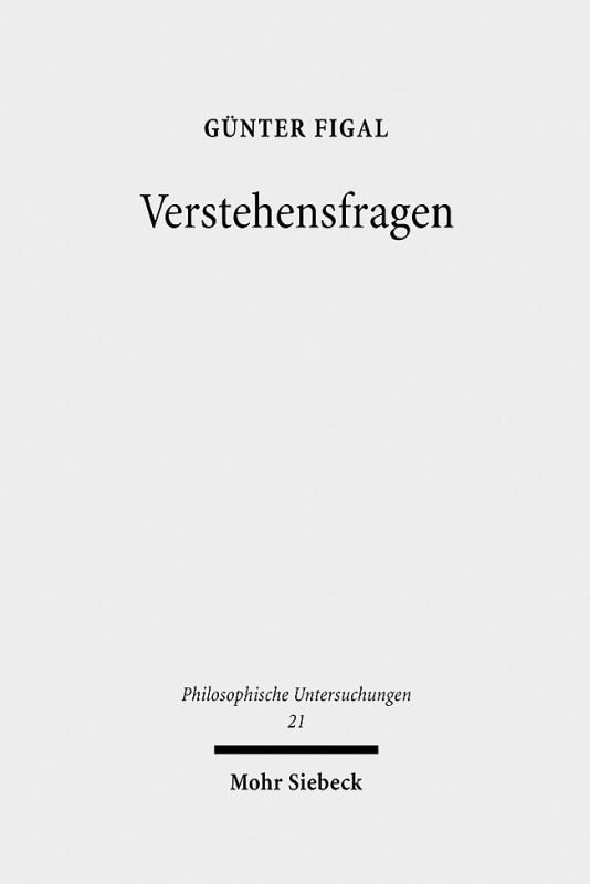Cover-Bild Verstehensfragen