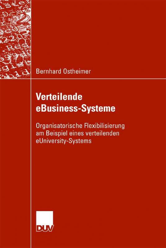 Cover-Bild Verteilende eBusiness-Systeme