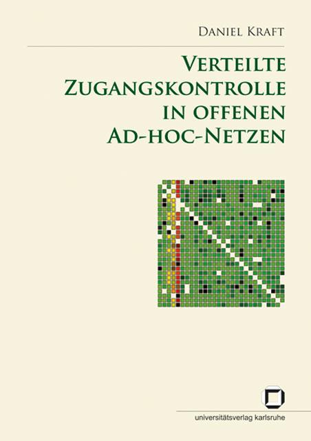 Cover-Bild Verteilte Zugangskontrolle in offenen Ad-hoc-Netzen