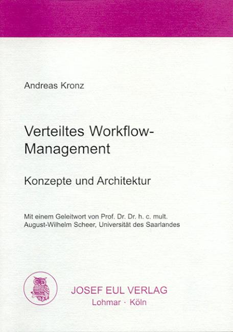 Cover-Bild Verteiltes Workflow-Management