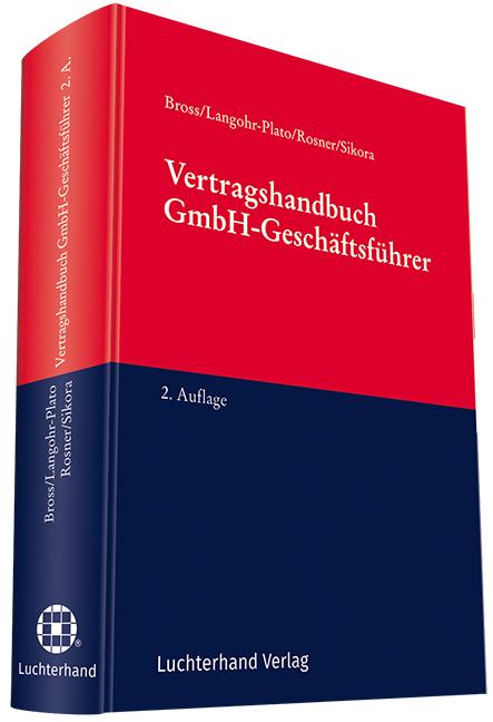 Cover-Bild Vertragshandbuch GmbH-Geschäftsführer