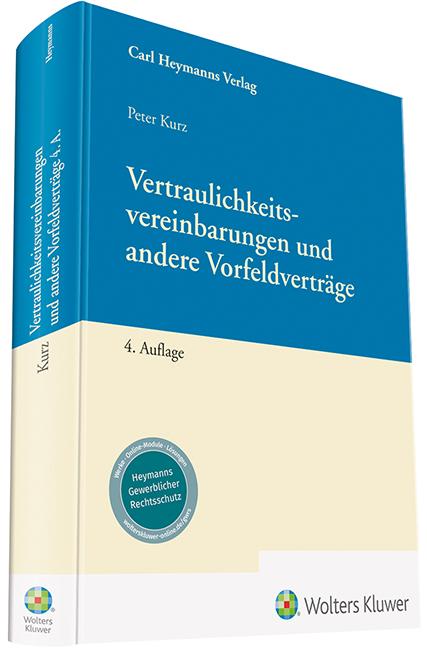 Cover-Bild Vertraulichkeitsvereinbarungen und andere Vorfeldverträge