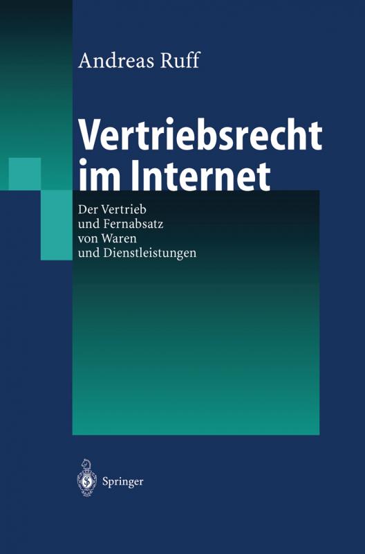 Cover-Bild Vertriebsrecht im Internet