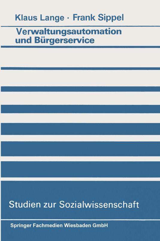 Cover-Bild Verwaltungsautomation und Bürgerservice
