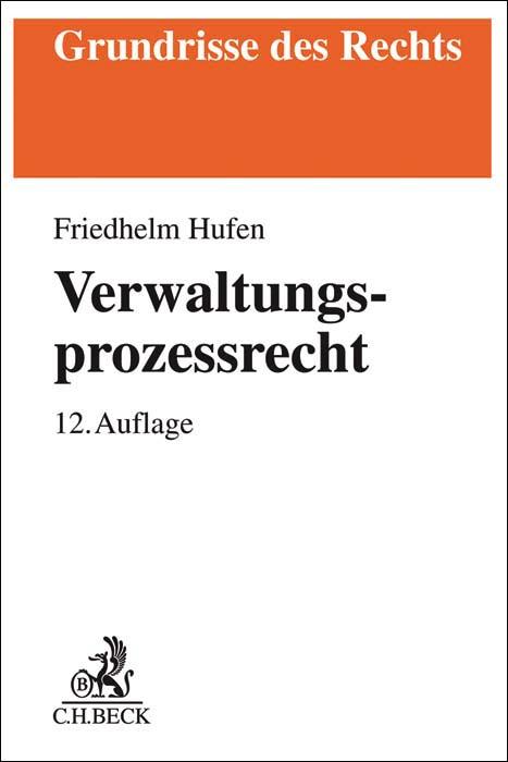 Cover-Bild Verwaltungsprozessrecht