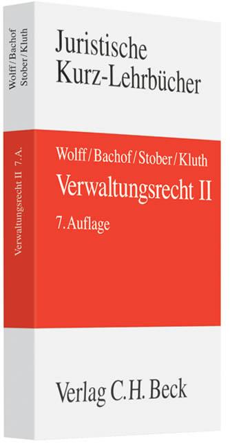 Cover-Bild Verwaltungsrecht Bd. 2