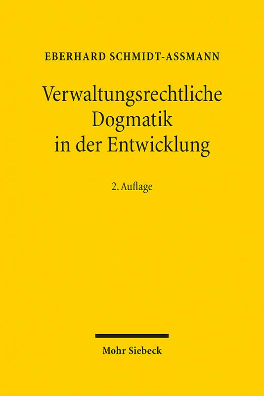 Cover-Bild Verwaltungsrechtliche Dogmatik in der Entwicklung