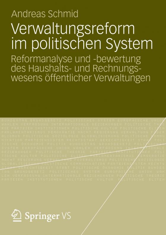 Cover-Bild Verwaltungsreform im politischen System
