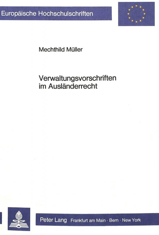 Cover-Bild Verwaltungsvorschriften im Ausländerrecht