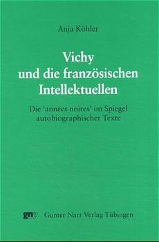 Cover-Bild Vichy und die französischen Intellektuellen