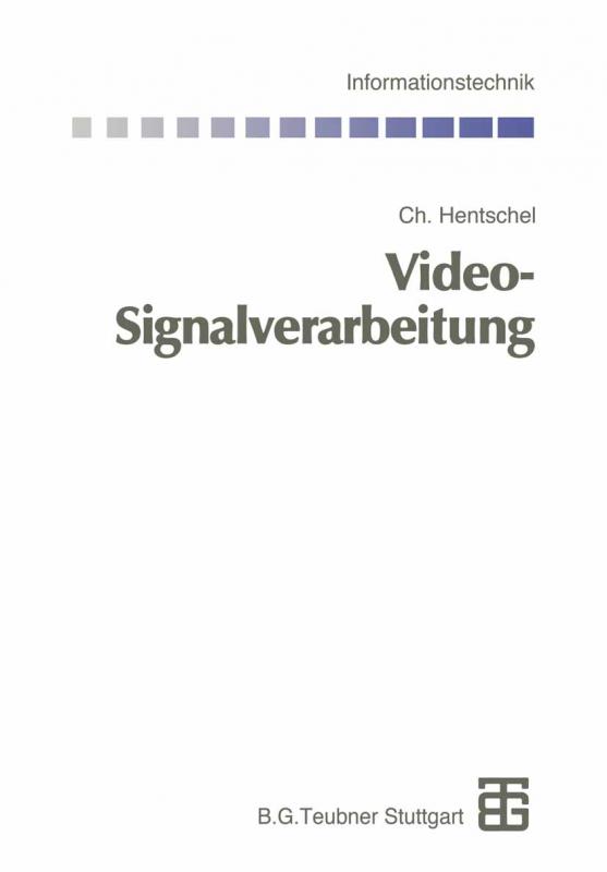 Cover-Bild Video-Signalverarbeitung