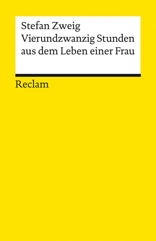 Cover-Bild Vierundzwanzig Stunden aus dem Leben einer Frau