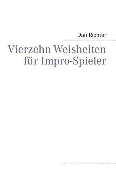 Cover-Bild Vierzehn Weisheiten für Impro-Spieler