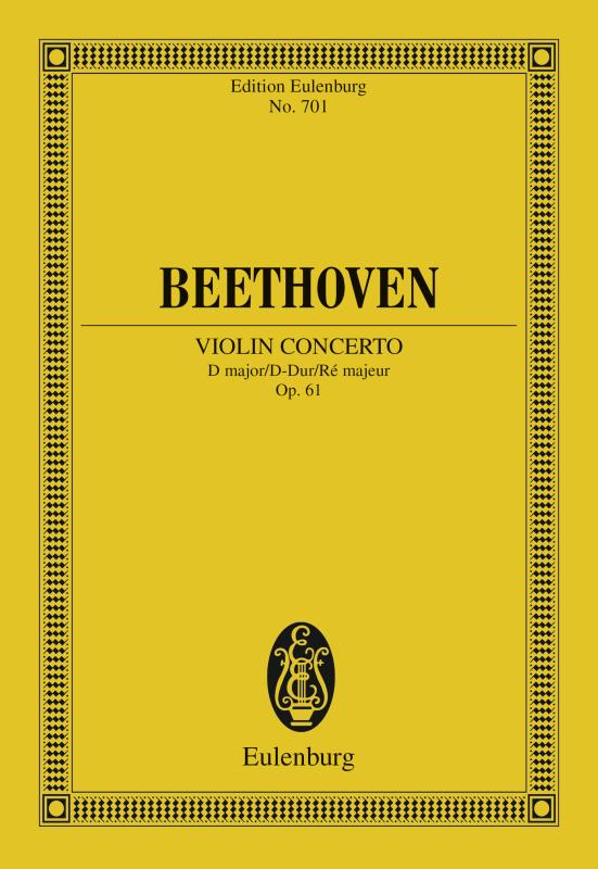 Cover-Bild Violin Concerto D major