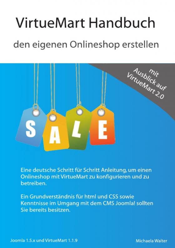 Cover-Bild VirtueMart Handbuch - den eigenen Onlineshop erstellen