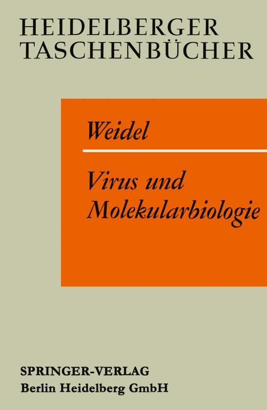 Cover-Bild Virus und Molekularbiologie