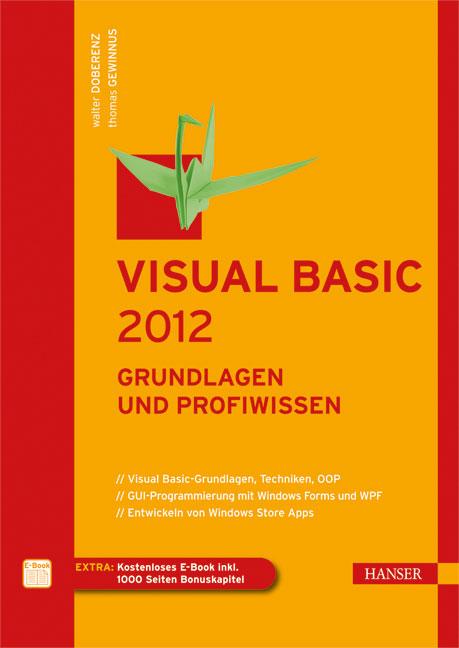 Cover-Bild Visual Basic 2012 - Grundlagen und Profiwissen