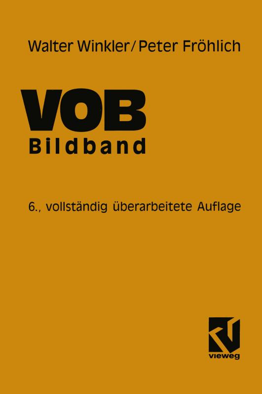 Cover-Bild VOB Verdingungsordnung für Bauleistungen