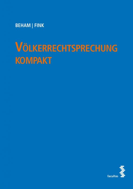 Cover-Bild Völkerrechtsprechung kompakt