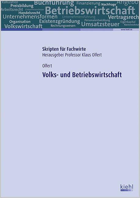 Cover-Bild Volks- und Betriebswirtschaft