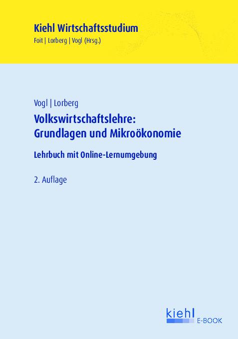 Cover-Bild Volkswirtschaftslehre: Grundlagen und Mikroökonomie