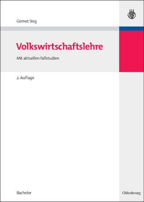 Cover-Bild Volkswirtschaftslehre