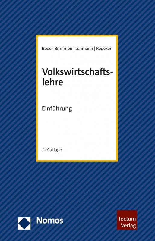 Cover-Bild Volkswirtschaftslehre